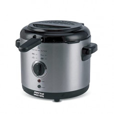 Deals, Discounts & Offers on  - [Rs. 200 Back] AMERICAN MICRONIC INSTRUMENTS AMI-DFS-15LDx- 1.5 Litre Variable Temperature Control, Stainless Steel Electric Deep Fryer (Uses Oil, 1.5 L, 2000W, Black)