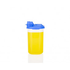Deals, Discounts & Offers on  - E-COSMOS 650 ML Plastic Multi-Purpose Oil Dispenser (Clear, Pack of 1), Blue, Medium (EC-913)