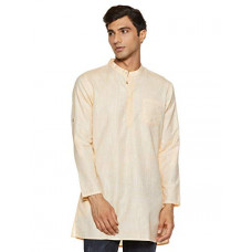 Deals, Discounts & Offers on Men - [Size S] Indo Ink Men's Cotton Indo Western Kurta