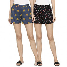 Deals, Discounts & Offers on Women - [Size M] Longies Women's Pack of 2 Regular Rayon Shorts