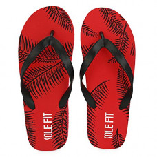 Deals, Discounts & Offers on  - [Size 8] Solefit Men's Black Flip-Flops