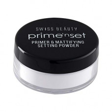Deals, Discounts & Offers on Beauty Care - Swiss Beauty Primer Mattifying Setting Powder, Face MakeUp, Shade-01, 10g