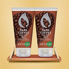 Deals, Discounts & Offers on Beauty Care - Skinatura Dark Coffee Peel-off Mask |Brightens Skin | Reduces Dark Circles (200g (Pack of 2) For Men & Women