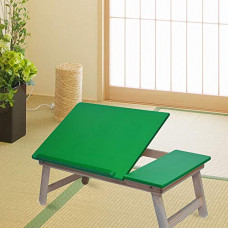 Deals, Discounts & Offers on Laptop Accessories - Sattva Portable Folding Laptop/Study Table Double Style Green Colour
