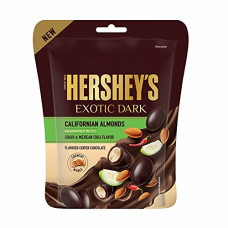 Deals, Discounts & Offers on  - Hershey's Exotic Dark Chocolate- Californian Almond Seasoned with Guava-Mexican Chili Flavor 90g ( Pack of 3)