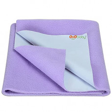Deals, Discounts & Offers on Baby Care - Oyo Baby Quickly Dry Super Soft Waterproof and Reusable Mattress Protector, Large, Purple