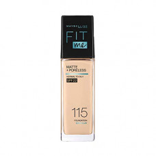 Deals, Discounts & Offers on Beauty Care - Maybelline New York Fit Me Matte + Poreless Liquid Foundation, 115 Ivory | Matte Foundation With SPF, 30 ml.