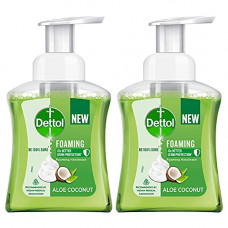 Deals, Discounts & Offers on Health & Personal Care - Dettol Foaming Handwash Pump - Aloe Coconut (Pack of 2-250ml each)