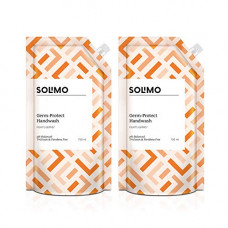 Deals and Offers on Beauty Care - Amazon Brand - Solimo Germ-Protect Handwash Liquid, 750 ml, Pack of 2 Deals, Discounts & Offers on Beauty Care - Amazon Brand - Solimo Germ-Protect Handwash Liquid, 750 ml, Pack of 2