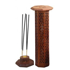 Deals and Offers on - Reliable Wooden Agarbatti Stand with Ash Catcher & Dhoop Stick Holder, Agarbatti Stand Incense Holder |Wooden Incense Stick Holder Deals, Discounts & Offers on - Reliable Wooden Agarbatti Stand with Ash Catcher & Dhoop Stick Holder, Agarbatti Stand Incense Holder |Wooden Incense Stick Holder