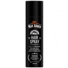 Deals, Discounts & Offers on Beauty Care - Man Arden Hair Spray - Strong Hold, Styling with Nourishment - Argan Oil and Bhringraj, 180 ml