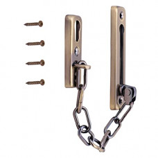 Deals, Discounts & Offers on Home Improvement - Klaxon Roger Stainless Steel Antique Finish Door Chain