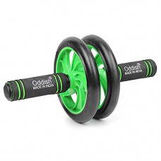Deals and Offers on - Oddish Anti Skid Double Wheel Total Body AB Roller Exerciser For Abdominal Stomach Exercise Training with Knee Mat Steel Handle Unisex Deals, Discounts & Offers on - Oddish Anti Skid Double Wheel Total Body AB Roller Exerciser For Abdominal Stomach Exercise Training with Knee Mat Steel Handle Unisex