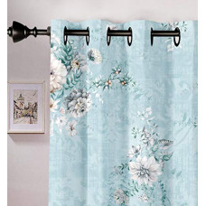 Deals, Discounts & Offers on  - Ultimate Trends Polyester Digital Printed Floral Curtains