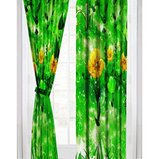 Deals, Discounts & Offers on  - Ultimate Trends  Polyester Set of 2 Piece Fancy Digital Printed Curtain