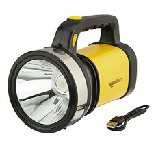 Deals, Discounts & Offers on  - AmazonBasics Rover Rechargeable Beemer Torch, Yellow