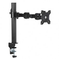 Deals, Discounts & Offers on  - AmazonBasics Monitor Stand, Height Adjustable Arm Mount- Steel