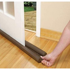 Deals, Discounts & Offers on Home Improvement - DEALBOOTH Door Bottom Sealing Strip Guard For Home Twin Under Door Draft Fabric Cover Gap Sealer - Stops Light/Dust/Cool-Hot Air Escape Sound-Proof Reduce Noise (Size-36 inch) Prime