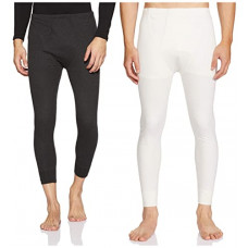 Deals, Discounts & Offers on Men - Van Heusen Men's Slim Plain Thermal Bottom Pack of 2
