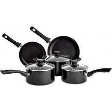 Deals, Discounts & Offers on Cookware - AmazonBasics Non-Stick 5-Piece Cookware Set (Induction and Gas Compatible)