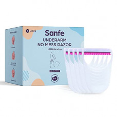Deals, Discounts & Offers on Health & Personal Care - Sanfe Under Arms No Mess Razor For Women's Hair Removal - Pack of 5