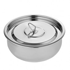 Deals, Discounts & Offers on Cookware - Kailson Pack of 1 Stainless Steel Tableware Butter Pot with Stainless Steel Cover (Silver; 13 CM; 400 ML; 90 Gram)