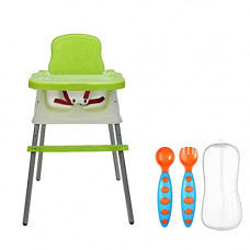 Deals, Discounts & Offers on Furniture - Safe-O-Kid Premium Quality Best Combo, Convertible 4 in 1 Booster High Chair with Adjustable Tray