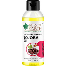 Deals, Discounts & Offers on Beauty Care - Bliss of Earth 100% Pure Natural Jojoba Oil (100ML) Coldpressed & Unrefined