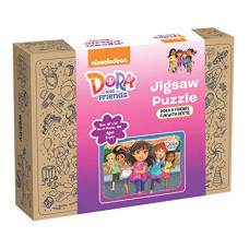 Deals, Discounts & Offers on  - Webby Dora & Friends Fun with Bestie Wooden Jigsaw Puzzle, 108 Pcs, Multicolor