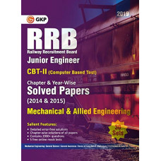 Deals, Discounts & Offers on Books & Media - RRB 2019 - Junior Engineer CBT II 30 Sets : Chapter-Wise & Year-Wise solved Papers (2014 & 2015) - Mechanical & Allied Engineering