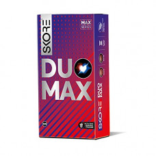 Deals, Discounts & Offers on Sexual Welness - Skore Duo Max - Premium Condoms with Disposal Pouches - 1 Pack (10 pieces)