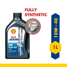Deals, Discounts & Offers on Lubricants & Oils - Shell Advance Ultra 4T 10W-40 API SN Fully Synthetic Motorbike Engine Oil (1 L)