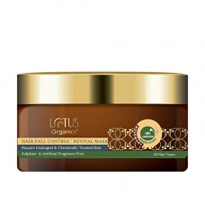 Deals, Discounts & Offers on Beauty Care - Lotus Organics+ Hair Fall Control Revival Hair Mask | Red Onion, Shea Butter | Sulphate & Paraben Free 150g
