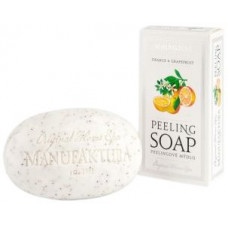 Deals, Discounts & Offers on Beauty Care - Manufaktura Home Spa Peeling Herbal Soap with Almond Oil Orange and Grapefruit, 150g