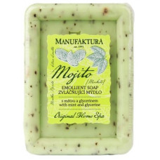 Deals, Discounts & Offers on Beauty Care - Manufaktura Home Spa Emollient Herbal Soap with Mint, Almond Oil and Glycerine