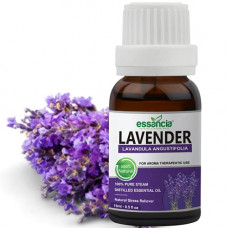 Deals, Discounts & Offers on Lubricants & Oils - Essancia Lavender Essential Oil For Relaxation, Sleep, Laundry, Meditation, Massage, Dry Skin, Hair Growth, Candle, Face, Lips, Difffuser & Aromatherapy. 100% Natural, Undiluted, Pure & Therapeutic Grade Essential Oil.