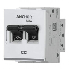 Deals, Discounts & Offers on Home Improvement - Anchor by Panasonic 89988 UNO Mini Roma Plus Modular 16 Ampere Dual Pole C Curve MCB