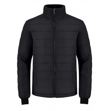 Deals, Discounts & Offers on Men - [Size M] Puffer Winter Jacket For Men with Pocket (M, Black)