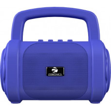 Deals, Discounts & Offers on Electronics - Zebronics Zeb-County 3 Portable Wireless Speaker Supporting Bluetooth v5.0, FM Radio, Call Function, Built-in Rechargeable Battery, USB/Micro SD Card Slot, 3.5mm AUX Input, TWS (Blue)