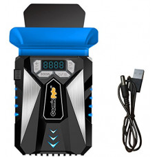 Deals, Discounts & Offers on Laptop Accessories - Cosmic Byte Hailstorm Laptop Vacuum Cooler with Temperature Display and Adjustable Fan Speed (Black/Blue)