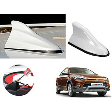 Deals, Discounts & Offers on Electronics - Auto Pearl Shark Fin Antenna Universal Replacement Car Antenna Roof Aerial ABS Material Waterproof Rubber Ring AM FM Radio Signal