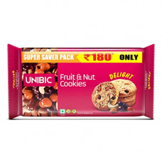 Deals, Discounts & Offers on Vegetables & Fruits - UNIBIC Fruit & Nut Cookies, 500 g