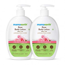 Deals, Discounts & Offers on Beauty Care - Mamaearth Rose Body Lotion - Pack of 2 (400 ml * 2)