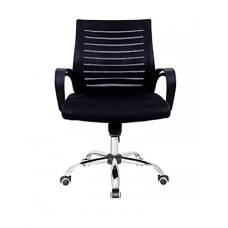 Deals, Discounts & Offers on Furniture - WFH Revolving Mesh Chair with Adjustable Height NEO