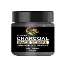 Deals, Discounts & Offers on Beauty Care - Quat Charcoal Natural Active Face Scrub (100 Gm) For Men and Women