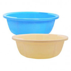 Deals, Discounts & Offers on Furniture - Wonder Plastic Tub, 16 LTR 2 Pc, Blue & Yellow Color, Made in India, KBS01871