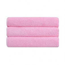 Deals, Discounts & Offers on Home Improvement - Bathla Spic & Span Multi Purpose Micro Fiber Cleaning Cloth - 340 GSM: 60cmx40cm (Pack of 3 - Pink)