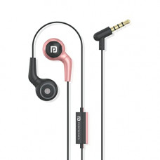 Deals, Discounts & Offers on Headphones - Portronics Conch 70 in-Ear Wired Earphone with Mic, 3.5mm Audio Jack (Pink)