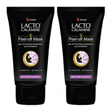 Deals, Discounts & Offers on Beauty Care - Lacto Calamine Face Peel Off Mask with Activated Charcoal and Vitamin E 60 g, Pack of 2 worth Rs. 499