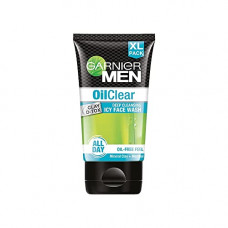Deals, Discounts & Offers on Beauty Care - Garnier Men Oil Clear Face Wash | Clay D-Tox Deep Cleansing Icy Face Wash For Oily Skin, 150gm